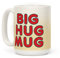 LookHUMAN Big Hug Mug – True Detective Fandom Kaffeetasse, doppelseitiger Druck, Keramik-Kaffeetassen, Cosplay-Kaffeetasse für wahre Detektiv-Fans, spülmaschinenfest, Neuheit Kaffeetassen für Damen