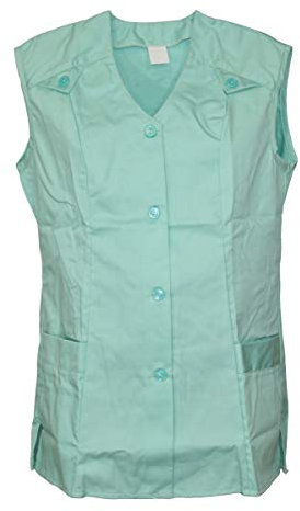 Schwesternkasack Damen Kasack Hosenkasack, Größe:56, Farbe:mintgrün