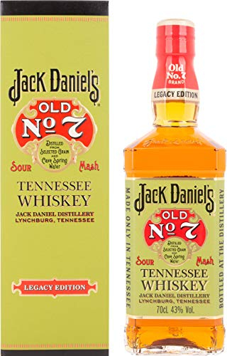 Jack Daniel's Sour Mash Tennessee Whiskey LEGACY EDITION No. 1 - GREEN DESIGN 43% Vol. 0,7l in Geschenkbox