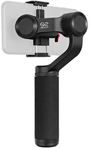 ZHIYUN Smooth Q2 - Gimbal Stabilizzatore compatto a 3 Assi per Smartphone (iPhone/Android) fino a 6 pollici/260g