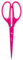 Blíster tijeras de oficina ACID rosa 17 cm