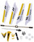 Vollständiges Ersatzteilset für RC-Hubschrauber S107 / S107G, Hauptblätter, Heckdekorationen, Heckblatt, Ausgleichsstange, Verbindungsschnalle, Innenwelle