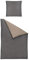 Irisette Mako Satin Bettwäsche 2 teilig Bettbezug 135 x 200 cm Kopfkissenbezug 80 x 80 cm EOS 8230-11 grau