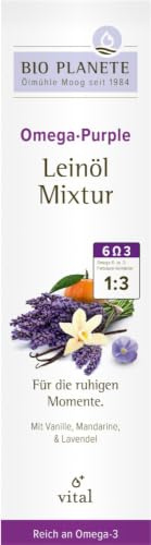 Bio Planete Omega Purple Leinöl-Mixtur (6 x 0,10 l)