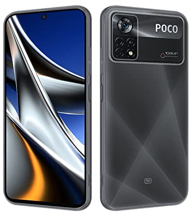 HSP Coque pour Xiaomi Poco X4 Pro 5G [Anti-poussière] étui de protection en silicone TPU premium | Résistant aux rayures Antichoc | Protecteur d'écran et de caméra | Clair Translucide | Transparent