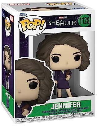 Funko Pop! Vinyl: Marvel - She-Hulk - Jennifer - Vinyl-Sammelfigur - Geschenkidee - Offizielle Handelswaren - Spielzeug Für Kinder und Erwachsene - TV Fans - Modellfigur Für Sammler und Display