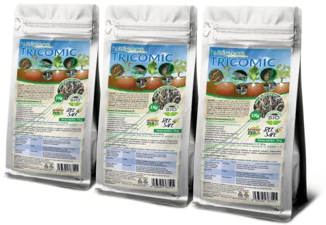 Tricomic - Impfstoff Mykorrhiza-Pilze: Stimuliert die Wurzelausdehnung - Schützt vor schädlichen Insekten (3 kg)