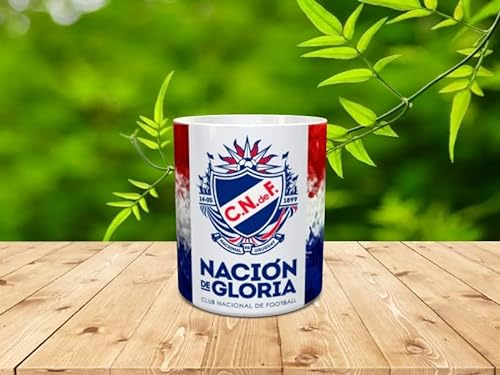 Genérico Taza personalizada para amantes del fútbol. Uruguay, Club Nacional de Football. Ideal para regalar a todo buen hincha.