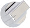 sparefixd for Belling COOKCENTRE Cooker Oven Hob Silver Chrome Control Knob