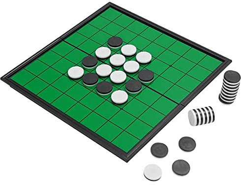 JPSDOWS Magnetisches Reise-Schachspiel | 2-Spieler-Brettspiele zu Herausforderungen Das -Spiel | Klassisches traditionelles Schach als pädagogisches Hilfsmittel, Schachbrett-Einsteigerset