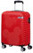 American Tourister Mickey Clouds, Spinner S, Expandable Hand Luggage, 55 cm, 38/45 L, red (Mickey Classic Red)