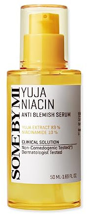 SOME BY MI Yuja Niacin Anti Blemish Serum – 50ml – Mit 10% Niacinamid & Vitamin C – Für strahlenden Teint & ebenmäßige Haut – Koreanische Hautpflege