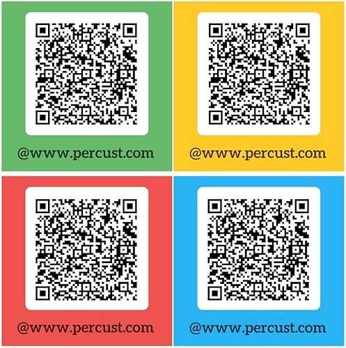 50/100 pezzi adesivi personalizzati per codice QR Instagram Etichette personalizzate Venmo QR Code per archiviazione Progettare le tue decalcomanie Stampa a colori Mini Adesivi icona CashApp
