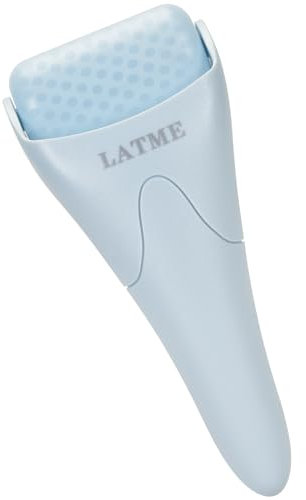 LATME Eisroller für Gesichtsaugen, Damen-Geschenke, Gesichtsmassagegerät, Schwellungen, Migräne, Schmerzlinderung und kleinere Verletzungen (rosa) (Smoggy Blue)