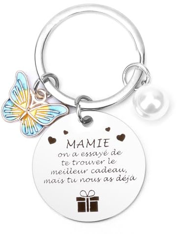 Cadeau Fete Des Grand Mere Cadeau Mamie Porte Cle Mamie Cadeau Grand Mere Cadeau FêTe Des Grands MèRes Cadeau Pour Mamie Cadeau Mamie Anniversaire Cadeau Mamie Personnalisé Cadeau Fete Des Mamies