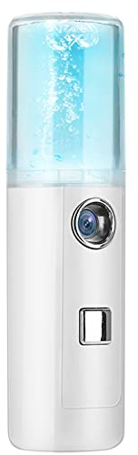 Nano Pulverizador, Pulverizador de Agua Nano de Tamaño Mini, Pulverizador en Frío, Señor Cosmético, Pulverizador de Agua Nano, Pulverizador Facial para Reposición de Agua de la