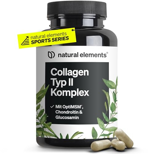 Kollagen Typ 2 Komplex – für Knochen, Gelenke & Knorpel – UC-II natürliches Collagen & OptiMSM – in Deutschland entwickelt & laborgeprüft