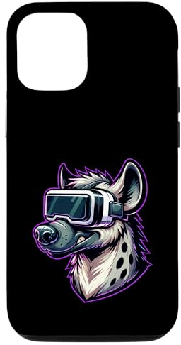 Hülle für iPhone 14 Cooles Hyänen-Virtual-Reality-VR-Hyänen-Gamer-Gaming