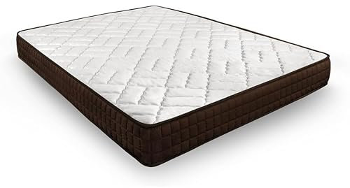 HOGAR24 ES - Colchón Viscoelástico Dream Flex - Doble Capa Viscosoft - Colchón Transpirable y Ergonómico - Medida: 90x190 cm