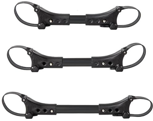 3 pcs Connecteur de Poussette Joints universels Connecteurs de Poussette pour bébé Twin avec Longueur réglable Accessoires de Poussette à Contre-Courant