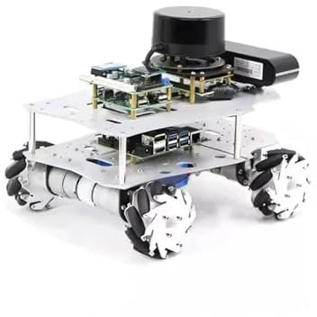 OLDDO For Raspberry Pi Ros Mecanum Wheel Robot Car 6kg Load With STM32 Encoder Motor Radar Camera Autonomous Navigation Automatic Driving