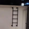 Robuste Metall-Loft, Wandmontage, Dachbodentreppe, Feuerleiter, platzsparendes Design für Notfallsicherheit zu Hause, 150 kg Tragkraft, 2,01 m