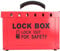 Lockout Tagout Box, Portable Group Lock Box with 12 Slots, Padlock Station for Group Lockout Hasps, Lockout Tags, Circuit Breakers