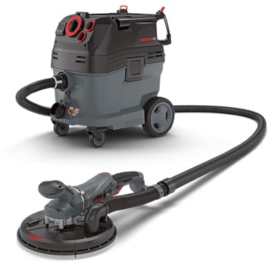 MENZER Dustfree Sistema di Levigatura a Secco Senza Polvere con TBS 225 PRO + VCM 530 PRO