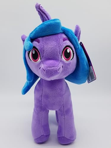 Durabo BV Kuscheltier 30 cm – Offizielles Lizenzprodukt – Sunny, Izzy, Pipp, Zipp, Hitch und Misty kleines Pony Plüschtier – weiches Stofftier zum Kuscheln und Sammeln (Izzy Moonbow)