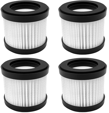 Smilefil 4 Stück CVH HEPA Filter für Kärcher CVH 2 / CVH 2-4 / CVH 3 / CVH 3 Plus/CVH Anniversary Edition Staubsauger Zubehör 2.863-328.0