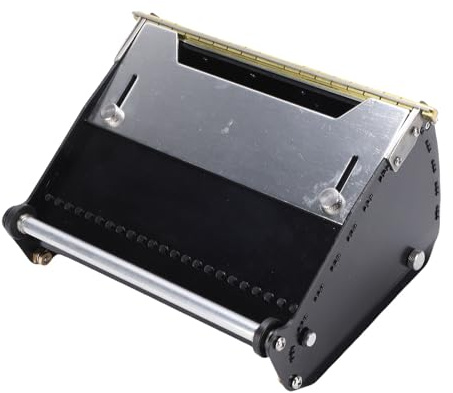 Fockety Trockenbau Flachbearbeitungsbox, 8 Zoll Flachbox zum Verputzen und Abkratzen von Gipskartonplatten, Spachtelpulver-Schaber, Spachtelwerkzeug für die Wandgestaltung zu Hause