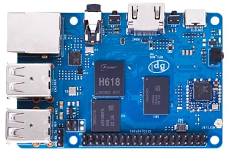 Banana Pi BPI-M4 Berry Single Board Computer, Allwinner H618 Quad-Core ARM Cortex-A53, 2GB LPDDR4 RAM, 8GB eMMC, 85x56mm (Single Board)