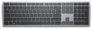 Dell Kb700 Tastatur Rf Wireless + Bluetooth Qwertz Tschechisch, W128852157 (Bluetooth Qwertz Tschechisch, Slowakisch Grau)