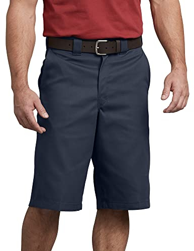 Dickies Herren Kurze Arbeitshose / Shorts mit mehreren Taschen, 33 cm, blau, 42 283