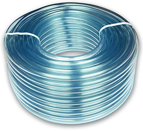 Wadoy 6mm ID x 9mm OD Clear PVC Tubing Pipe Hose 5 Metres