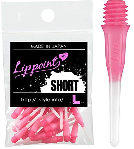 L-Stil (EL-Stil) Lippe Punkt Steigung kurz rosa 30pcs ott1101