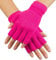 Boland - Fingerlose Handschuhe, 80er Jahre, Armstulpen, Neon, Gloves, Bad Taste Party, Mottoparty, Karneval