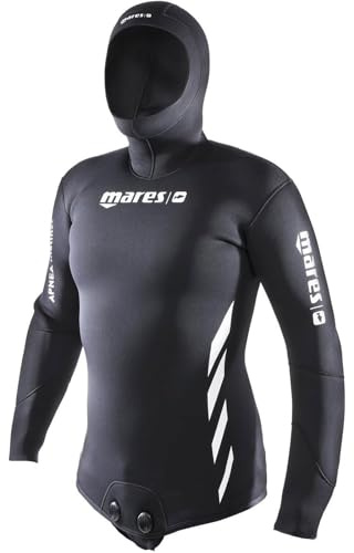 Mares Apnea Instinct 50 Jacket - Giacca muta per apnea 5mm in neoprene spaccato open cell, Adulto, Uomo S6