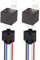 Gebildet 2 Stück JD2912 Auto-Relais-Kabelbaum, 24V, 40A, 4-Polig, SPST, 12 AWG, Kabelbaum-Steckdosen mit Eingebauter Diode für Autos, LKW, Transporter, Motorräder, Boote