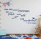tjapalo® db-tk43 Wandtattoo Kinderzimmer Jungenzimmer Zitat Astrid Lindgren Wandsticker Lass dich nicht unterkriegen, Größe: B58xH27cm, Farbe: Farbwunsch nach Kauf über Amazon senden