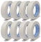 gws 8 Rollen Maler-Kreppband | Abdeck-Klebeband in Profi-Qualität | Krepp-Klebeband in versch. Breiten | für feine & saubere Farbkanten | Länge: 50 m x 30 mm