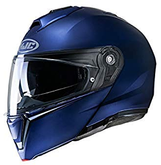 HJC Helmets HJC i90 SEMI MAT Blau METAL/SEMI FLAT METALIC BLUE, Schwarz/Blau, L