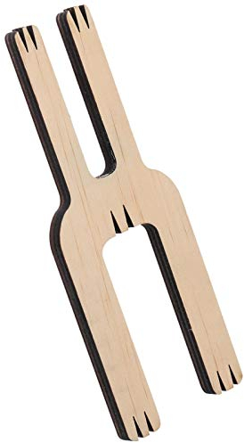 EXCEART Pompon-Maker Flauschball Weaver Nadel Holz Strickgabel Wolle Stricken Handwerk Werkzeug DIY Nähwerkzeuge