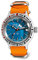 VOSTOK Scuba Dude Amphibian Automatik Herren Selbstaufzug | Militär Taucher Armbanduhr | Mode | Business | Casual Herrenuhren | Modell 420059 Orangener Riemen B