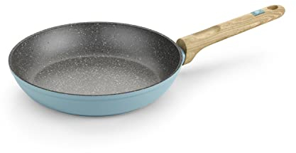 BRA NORDIK - Sartén 24 cm, Aluminio Forjado con Antiadherente, Apta para Todo Tipo de cocinas incluida inducción