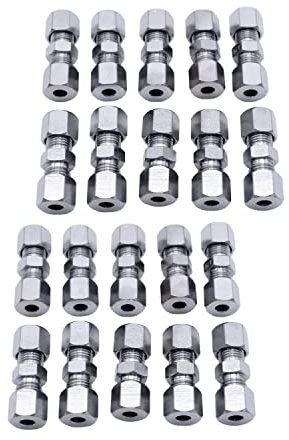 SHLPDFM 20x Bremsleitungsverbinder 4,75mm für Bremsleitung ohne zu bördeln Verbinder