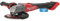 Milwaukee M18 ONEFSAG125XB-0X Akku-Winkelschleifer m. Bremse, Rot,silber,schwarz