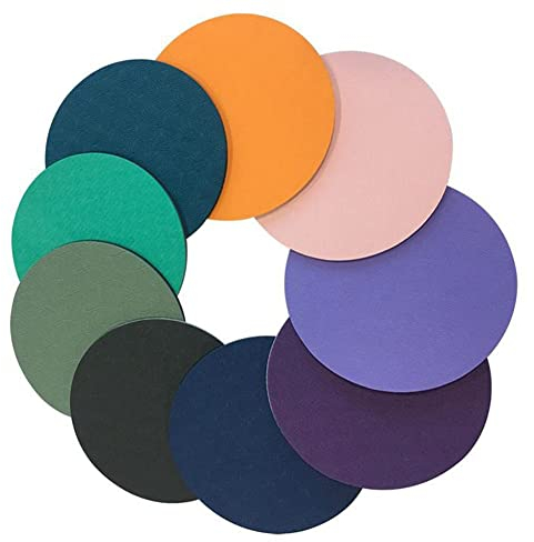 20 Stück Yogamatten, TPE-Yoga-Pads, flache Stützpolster, Kniepolster, Bauchradpolster zum Schutz von Knie, Knöchel, Ellenbogen, Hand