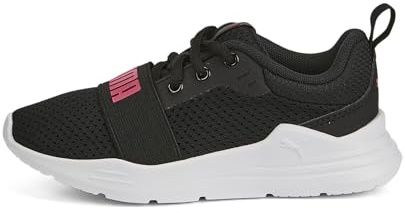 PUMA PUMA WIRED RUN PS, Sneaker, PUMA BLACK-SUNSET PINK,