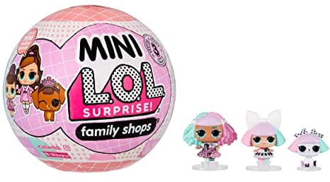 L.O.L. Surprise! Mini Family - ÜBERRASCHUNGSAUSWAHL - Kugel-Spielset mit 3 Mini Tween Sammlerpuppen und Überraschungen - Tolles Geschenk für Kinder ab 4 Jahren, Serie 3